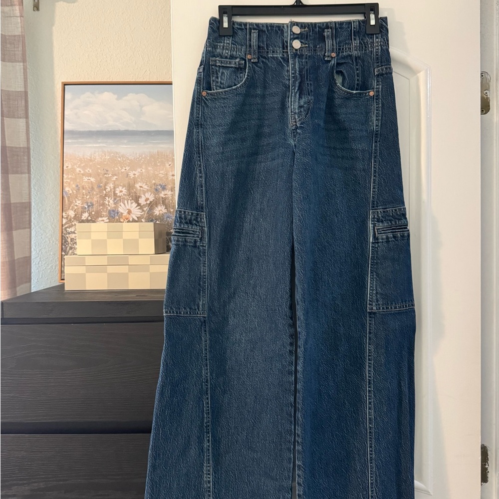 Habitual wideleg cargo Jeans